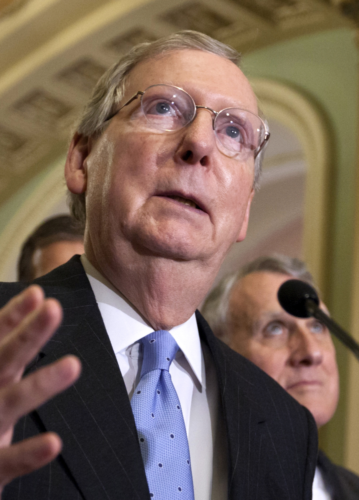 Sen. Mitch McConnell, R-Ky., is using the likelihood that he will ascend to majority leader as a reason voters should re-elect him.