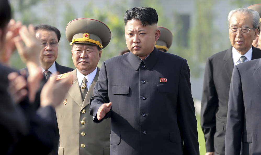 North Korean leader Kim Jong Un, had surgery to remove a cyst on his right ankle, according to a report Tuesday from a South Korean spy agency.