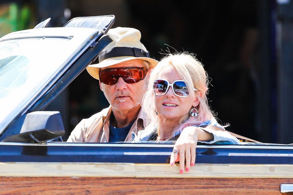 Naomi Watts with Bill Murray in “St. Vincent.”