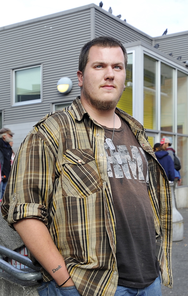 Travis Durr is just one of the many homeless people who depend on the Preble Street Resource Center.