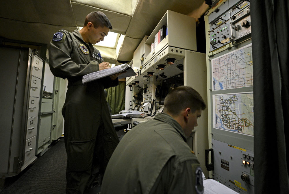 In arguably the military’s most sensitive mission, Air Force officers work around the clock in the ICBM launch-control facility near Minot, N.D., where nuclear missiles are primed to unleash devastation on a moment’s notice.
