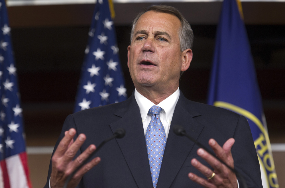 House Speaker John Boehner, in his first remarks since Tuesday's election sweep for Republicans, warned President Obama against taking executive action on immigration reform.
