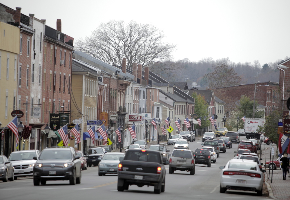 The town of Hallowell stands out as having the second-highest percentage of voters in the state who selected Democrat Mike Michaud in the Nov. 4 election.