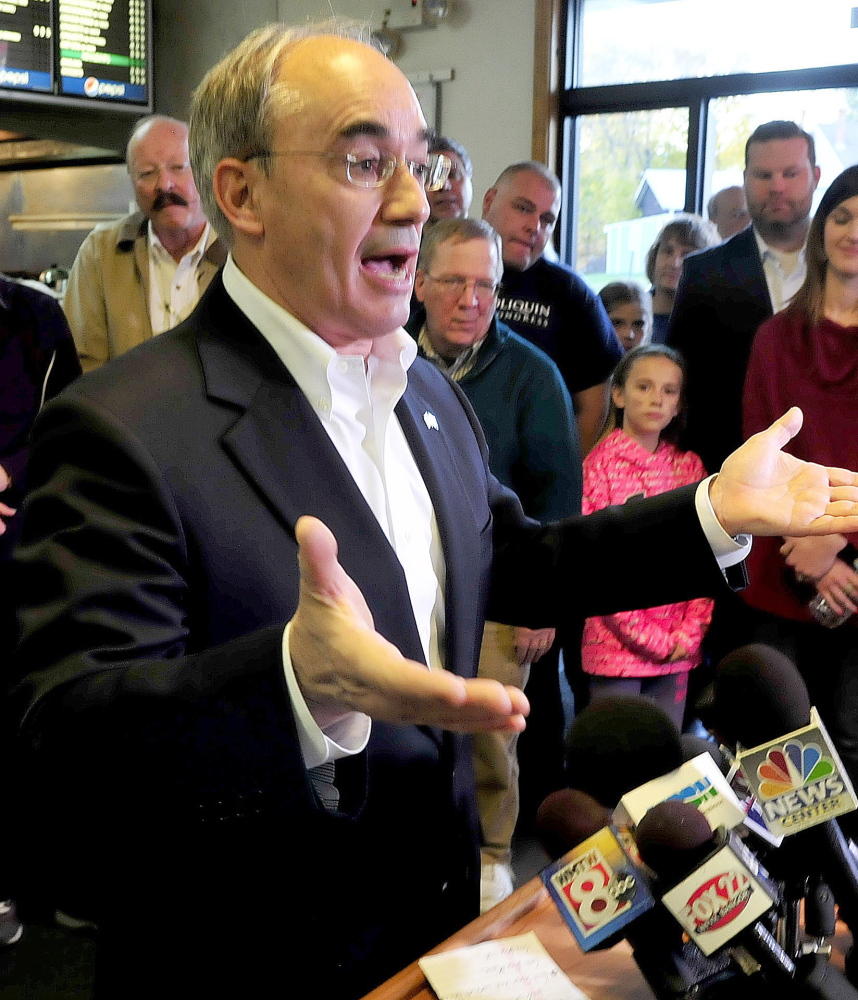 Bruce Poliquin’s partisanship is well known, but he has reached out to some liberal interests.