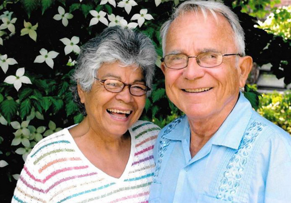 “We just invested the money very wisely, some in markets and some in real estate, and as a result we built up a nice little nest egg by the time we were ready to retire,” says Jon Burkhart, shown with his late wife, Elizabeth.
