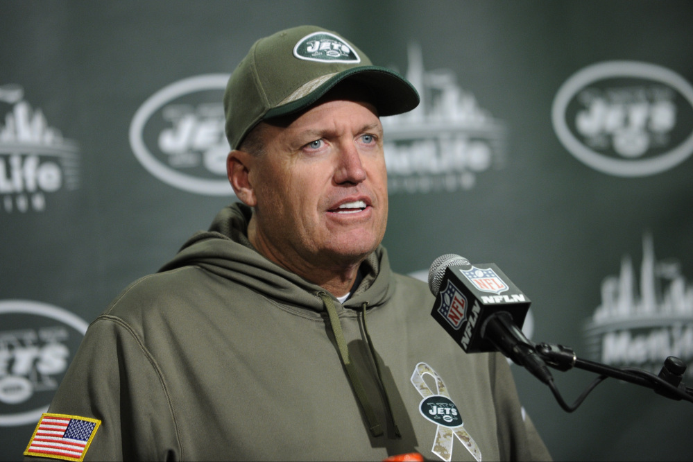 New York Jets head coach Rex Ryan was fined $100,000 by the NFL for using profanity that was picked up on video Sunday after the Jets’ game against the Steelers.