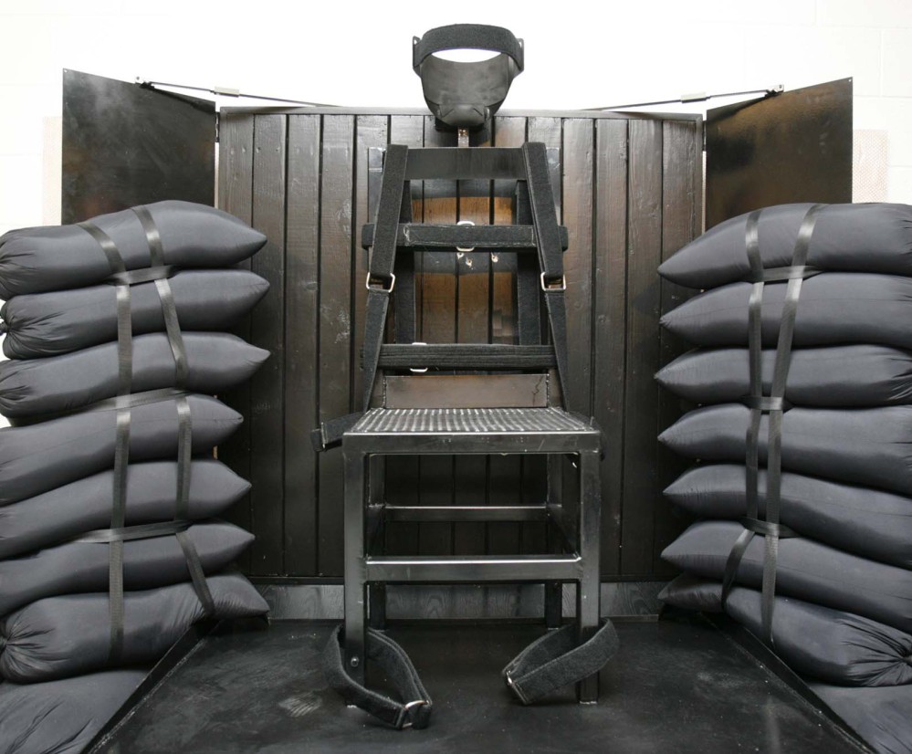 The firing squad execution chamber at the Utah State Prison in Draper, Utah, hasn’t been used since 2010, but a legislative panel endorsed its resumption by a 9-2 vote Wednesday.