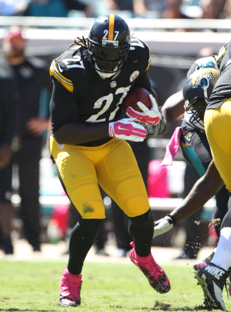 LeGarrette Blount signed a two-year, $3.85 million deal with Pittsburgh, but had lost playing time in the backfield.
