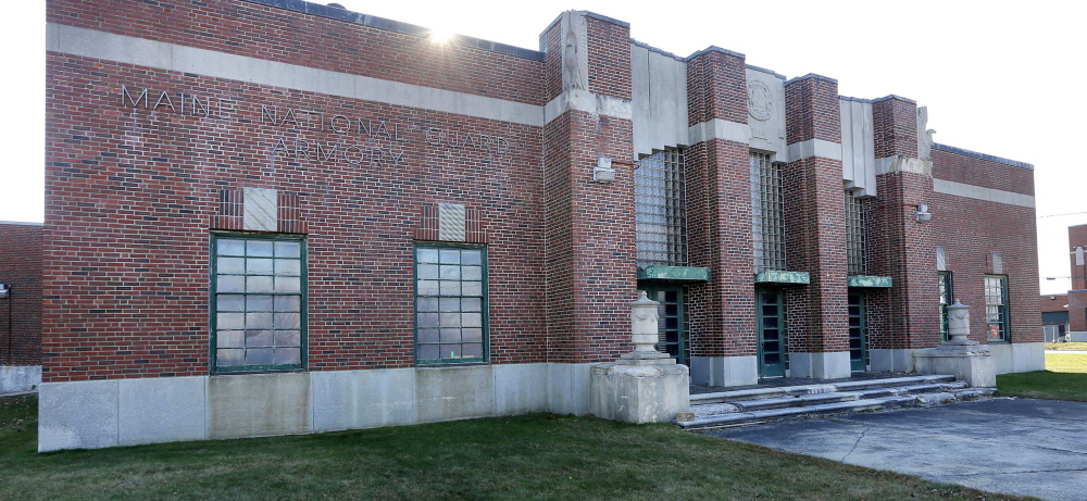 The former National Guard Armory at the foot of the Casco Bay Bridge In South Portland could be sold to Priority Real Estate Group for $700,000.