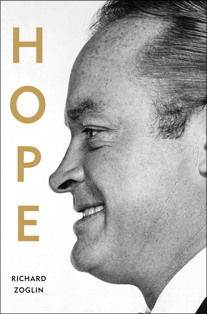 This cover image released by Simon & Schuster shows "Hope: Entertainer of the Century," a biography of Bob Hope, by Richard Zoglin. (AP Photo/Simon & Schuster)