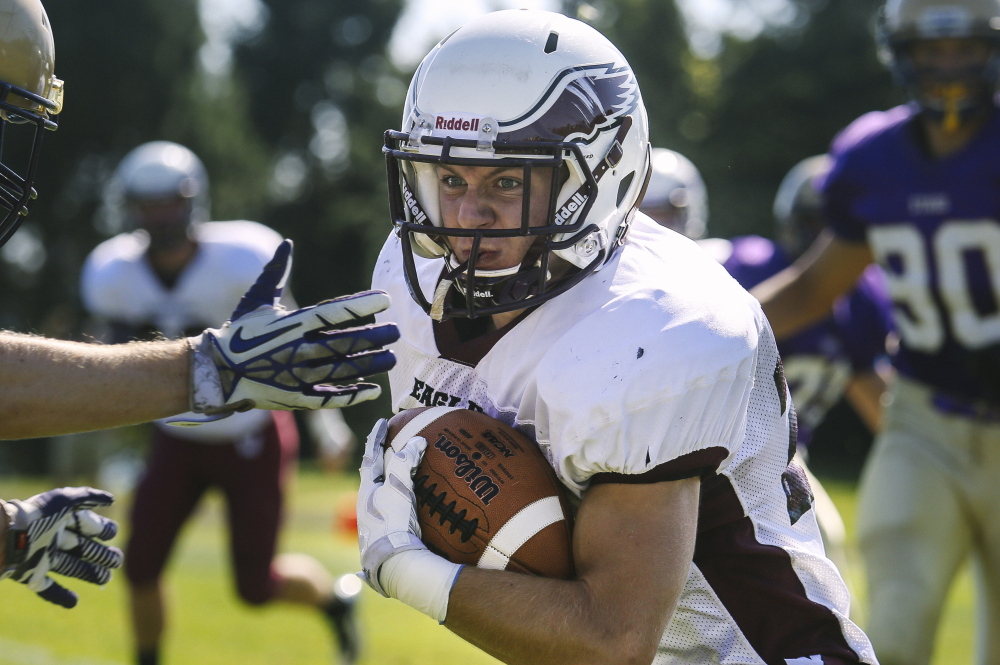Dylan Koza could just have one of those days for Windham on Saturday against Thornton Academy in the Class A state final. Koza has rushed for 887 yards this season, posing the biggest ground threat for a team that has plenty of depth at running back.