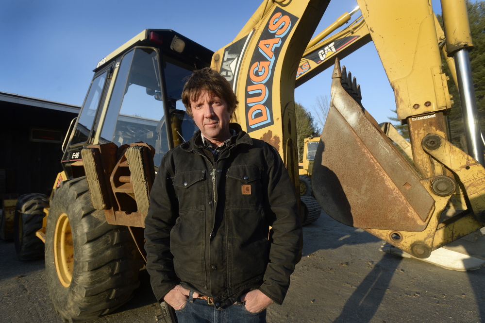 Scott Dugas says he works hard to keep employees but can’t find younger workers for his Yarmouth-based excavation business. “All the kids want to go get jobs where they can press buttons on a computer,” Dugas said.