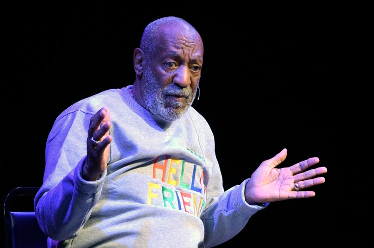 Bill Cosby performs at the Maxwell C. King Center for the Performing Arts in Melbourne, Fla., on Friday night. Performances by Cosby in Nevada, Illinois, Arizona, South Carolina and Washington state have been canceled as more women come forward accusing the entertainer of sexually assaulting them years ago.