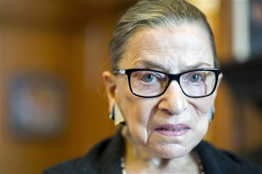 Supreme Court Justice Ruth Bader Ginsburg's comments about presidential candidate Donald Trump included calling him a "faker" who "really has an ego." 