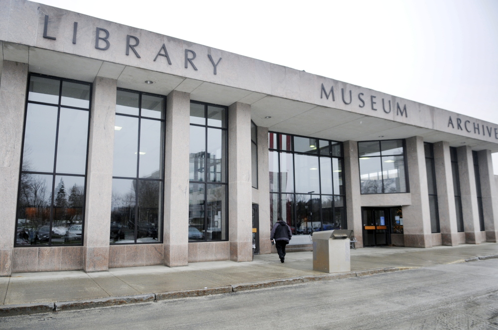 A man from Bath allegedly tried to abduct a 2-year-old Thursday from the Maine State Museum, which is in the Maine State Cultural Building in Augusta, shown here.