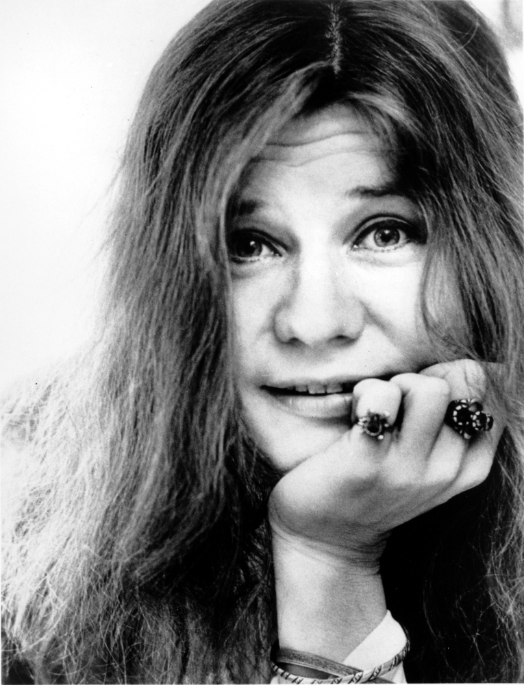 Janis Joplin in 1970, the year she died of a heroin overdose.