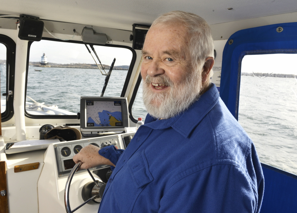 Joe Payne will be retiring next month after 24 years as baykeeper for Friends of Casco Bay. He was one of the first waterkeepers in the United States.