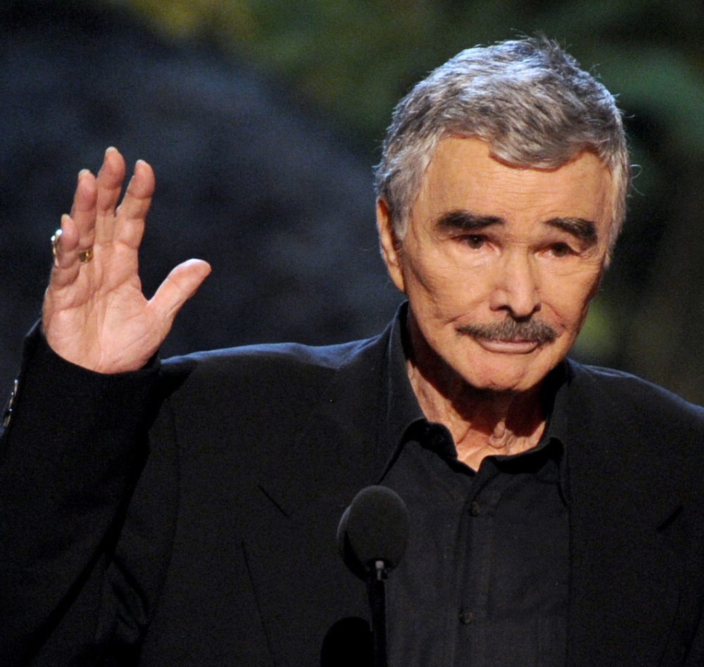 Items used by Burt Reynolds, above, in movies including "Deliverance" and "Boogie Nights" were auctioned off in 2014.