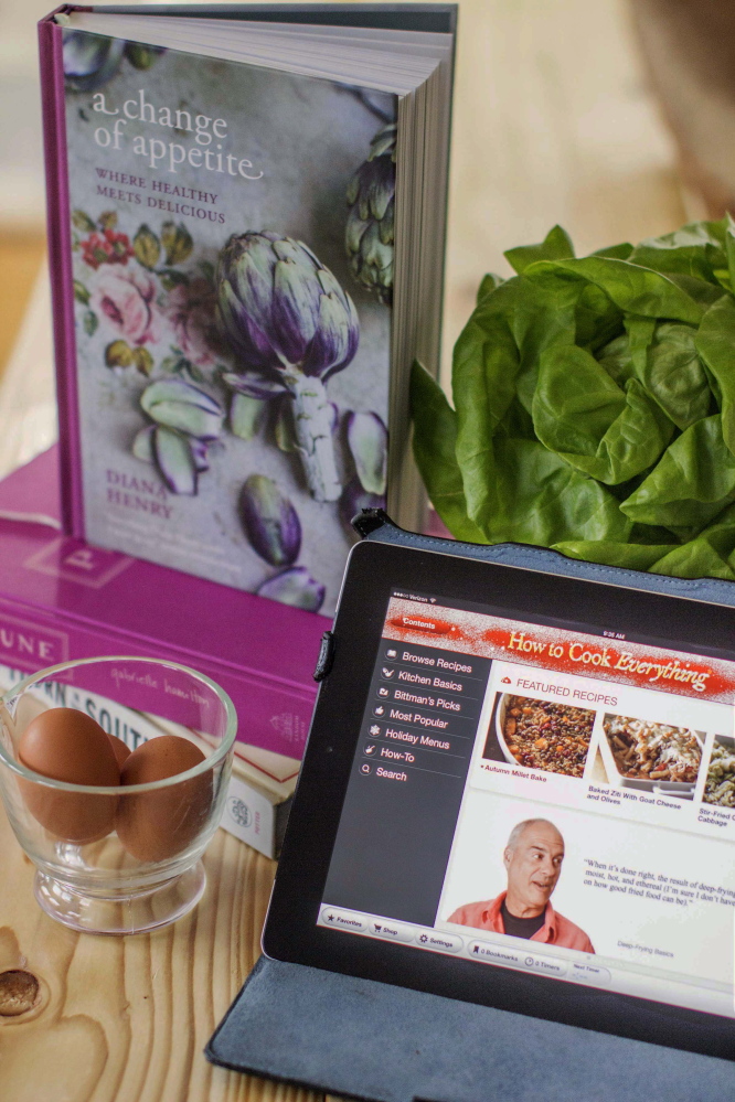 Print cookbooks, such as Diana Henry’s “A Change of Appetite,” are still preferred by about 60 percent of cookbook readers over digital versions, such as Mark Bittman’s  “How to Cook Everything,” according to the Book Industry Study Group.