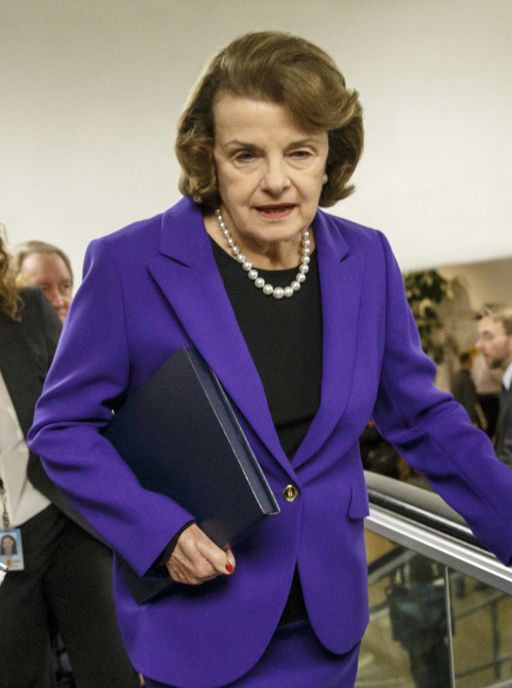 Sen. Dianne Feinstein tweeted “CIA had info before torture” during CIA director John Brennan’s news conference.