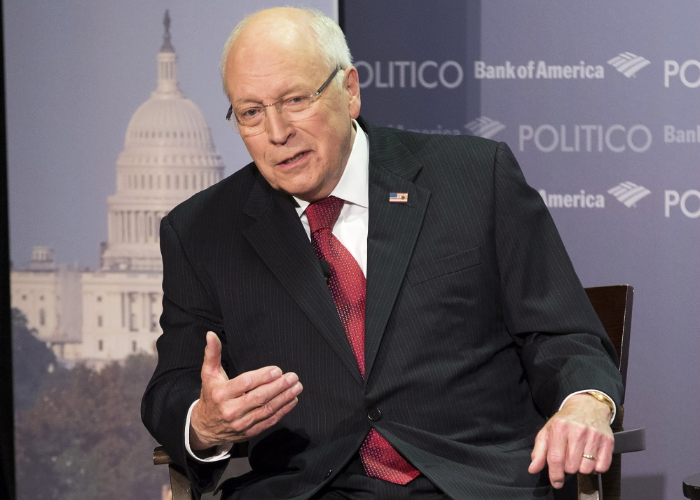 “I’d do it again in a minute,” said former vice president Dick Cheney, backing the CIA’s use of brutal interrogations.