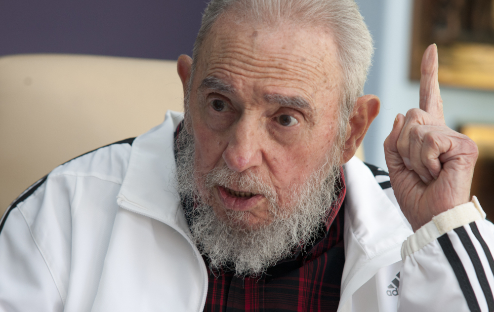 Fidel Castro, shown in July, has made no public comment about Wednesday’s announcement that the U.S. and Cuba will restore diplomatic relations after more than 50 years of hostility.