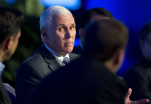 Indiana Gov. Mike Pence is working to reshape his state’s public education system, allowing virtually any child to attend any school, public or private, with public money. 2014 Associated Press file photo