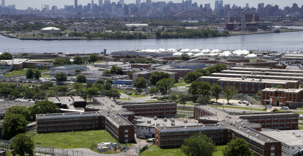 Mere miles from New York City’s skyscrapers, Rikers Island sits by itself on the East River, a 10-jail facility where an average of 11,000 inmates a night – men, women and youths – are detained on charges ranging from trespassing to murder. “It’s a world on its own there,” says a former inmate.