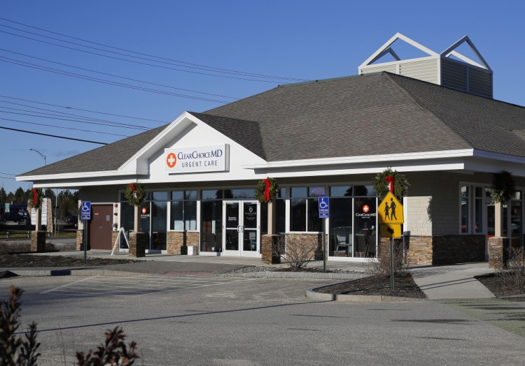 It was quiet Friday at ClearChoiceMD Urgent Care on Payne Road in Scarborough as the medical staff waited for word to get around that the walk-in clinic had just opened. The staff hopes to eventually treat an average of 30 patients a day.