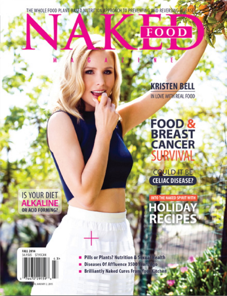 Naked Food Magazine hit newsstands in April.