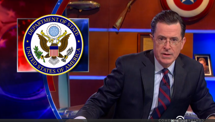 President Obama is scheduled to appear on  "The Colbert Report" Monday during Colbert's one-day visit to Washington.
