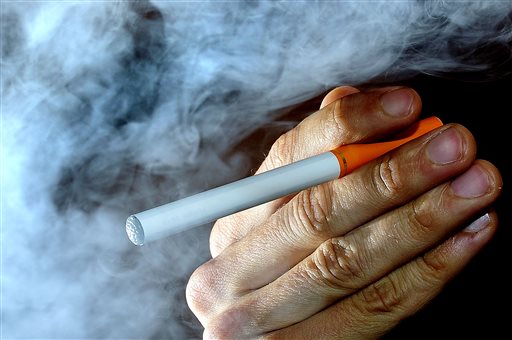 In a National Institutes of Health survey of 8th-graders, nearly 9 percent said they'd used an e-cigarette in the previous month, while just 4 percent reported smoking a traditional cigarette. The Associated Press