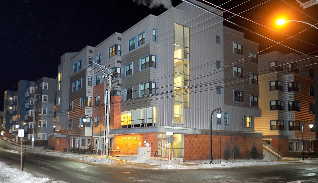 Avesta Housing manages 1,900 apartments at 70 properties, the majority in York and Cumberland counties, including this building on Pearl Street in Portland.