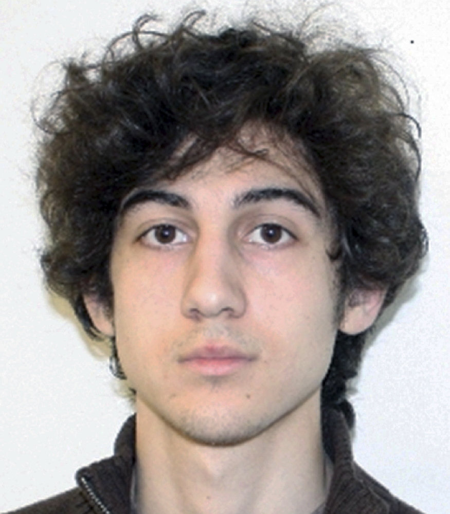 Boston Marathon bombing suspect Dzhokhar Tsarnaev is shown in a 2013 FBI photo. His defense team argues he can’t get a fair trial in Boston.