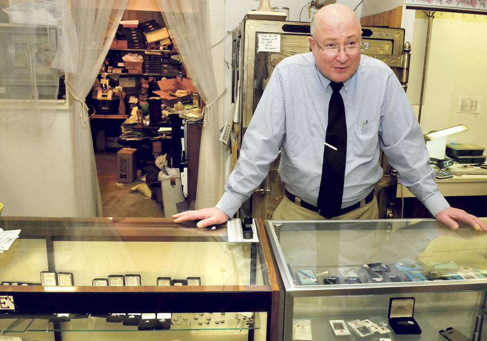 John Anderson, owner of Trask Jewelers speaks about his four decades in the company that has been a longtime fixture on Farmington’s Main Street.