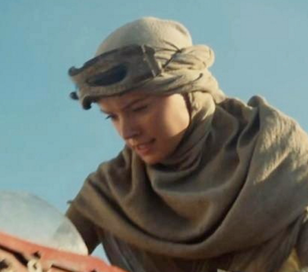 Daisy Ridley plays a new character named Rey.