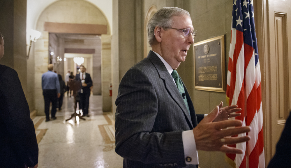 Mitch McConnell, R-Ky., will take over a U.S. Senate in which Republicans have a 54-46 advantage, which includes two independents who lean Democrat. First on the agenda – trying to force construction of the Keystone XL oil pipeline.