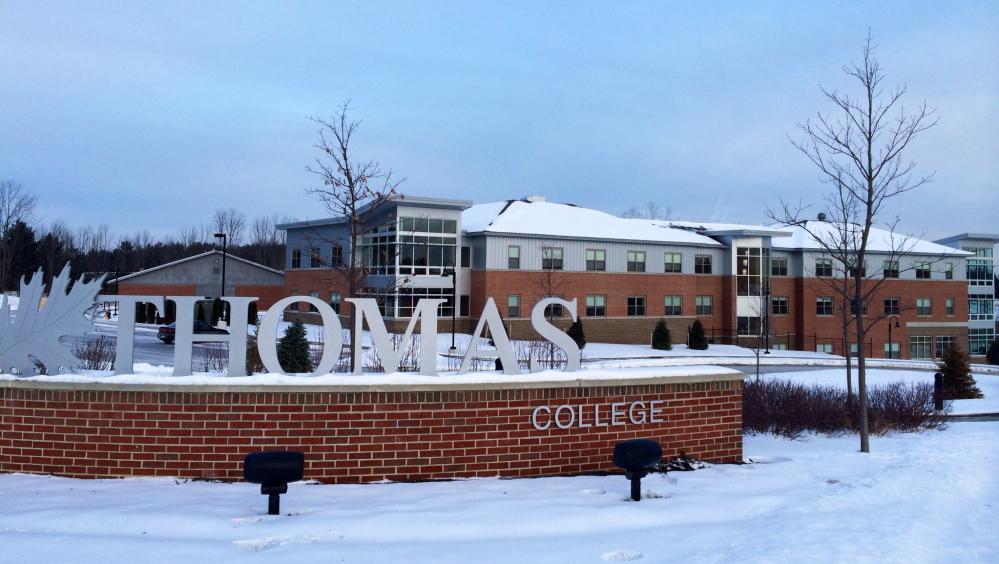 Thomas College in Waterville will no longer require applicants to submit standardized test scores. Admissions officials will look more closely at high school transcripts.