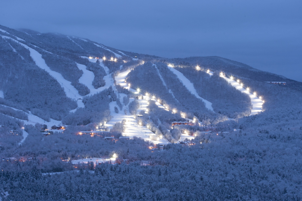 Go to the lights, as night skiing at Sunday River and many other Maine mountains and hills can be more affordable while offering a different thrill. But you’re well advised to bring extra layers and to ski with a buddy.