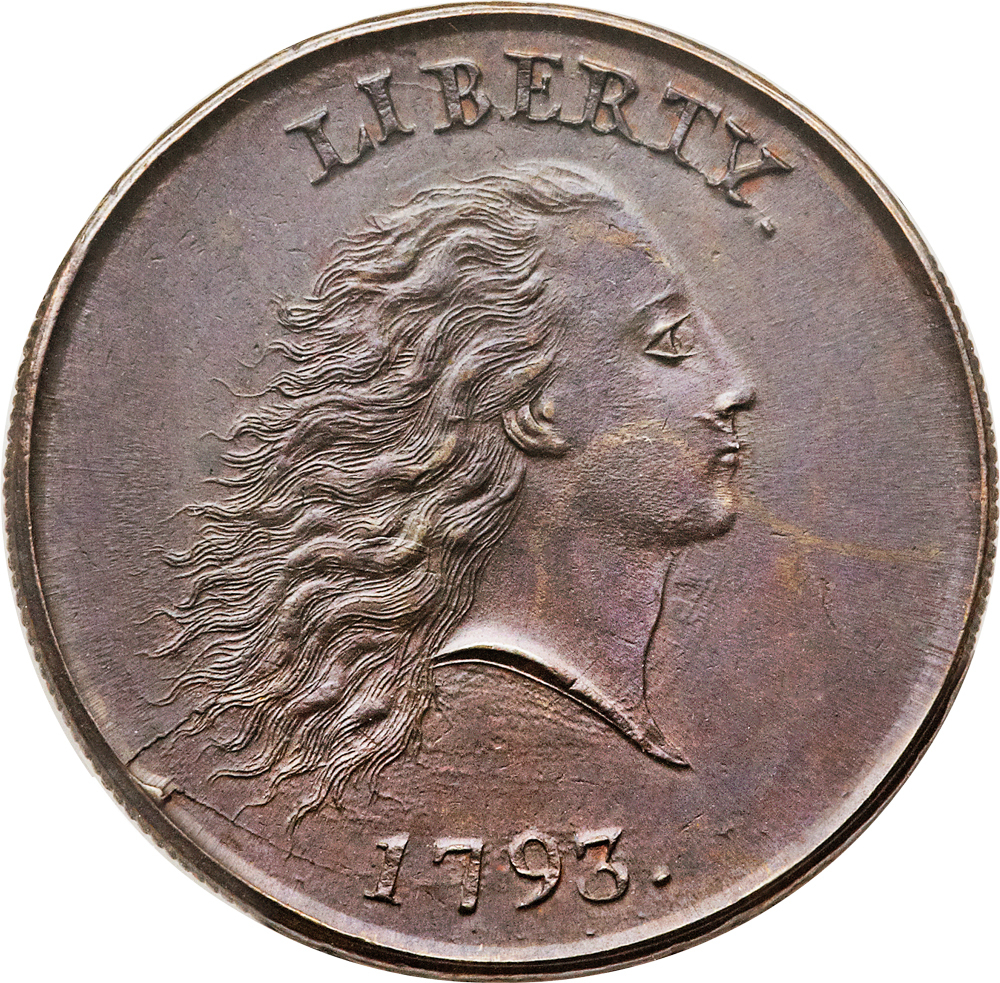 The “chain cent” dates from 1793.