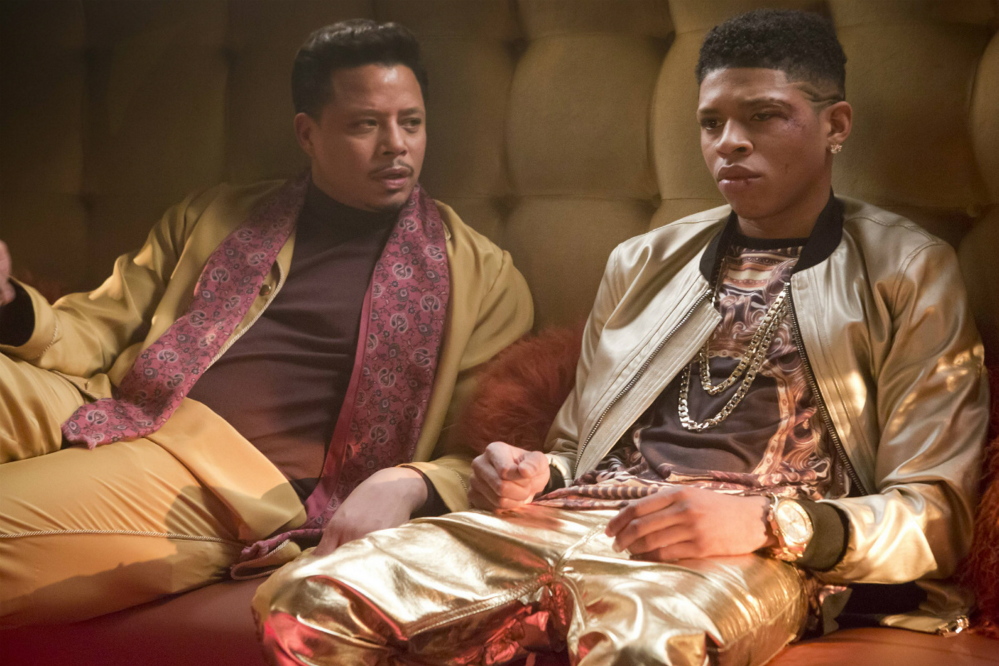 Terrence Howard, left, and Bryshere Gray in “Empire.”