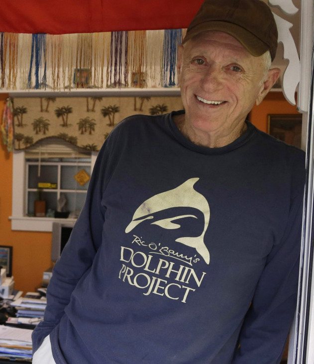 Ric O’Barry says his work to free dolphins used to come from feeling guilty about training dolphins to do tricks for the TV show “Flipper.”
