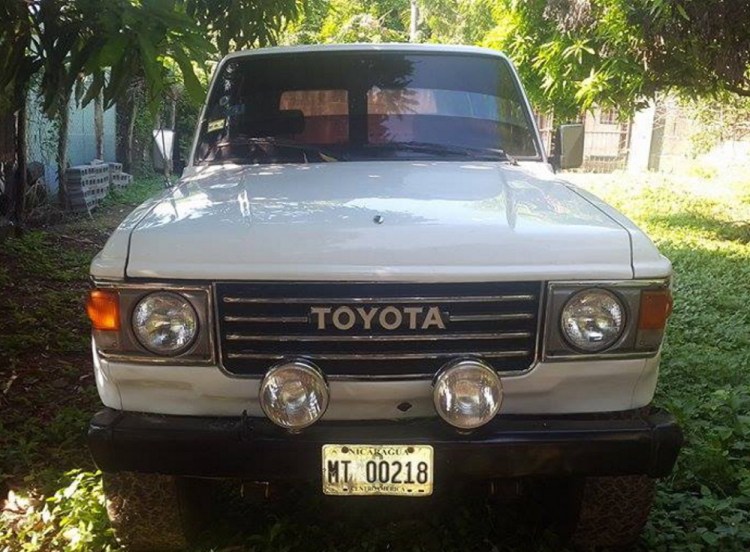 Joe Turcotte photographed these Toyota Land Cruisers in Nicaragua before he had them shipped to Maine, to be fixed up and sold as part of a fledgling business. But they were held up in New Jersey because scraps of wood used as wheel blocks had not been treated for pests.