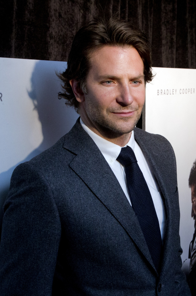 Bradley Cooper attends the Washington premiere of  “American Sniper” at Burke Theatre Tuesday at the U.S. Navy Memorial.