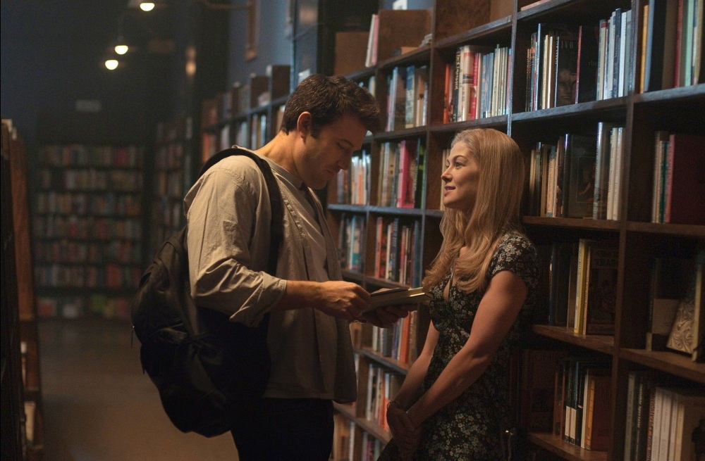 Ben Affleck and Rosamund Pike in “Gone Girl.”