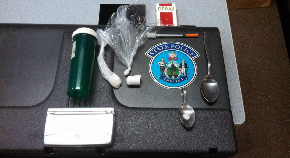 Drug paraphernalia in plain view in a car led to the discovery of heroin during a 2014 traffic stop in West Gardiner. State support for people battling addiction is as critical as funding for drug enforcement.