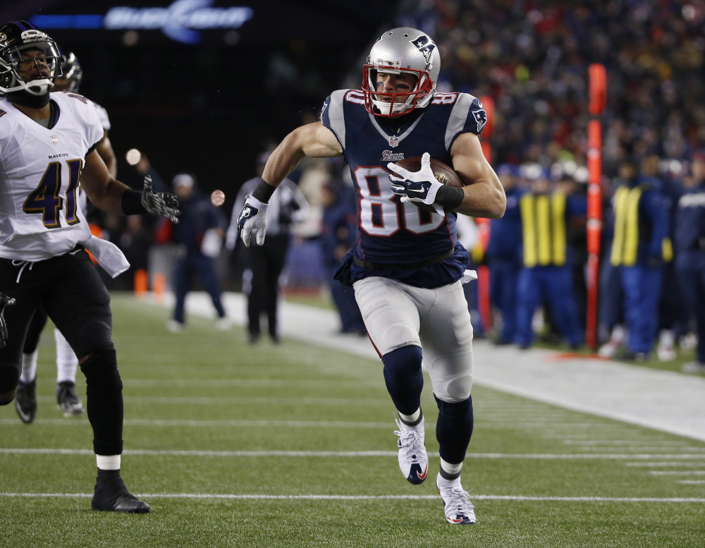 Whether catching passes or playing on special teams, Danny Amendola proved more and more valuable to the New England Patriots last year. The Associated Press