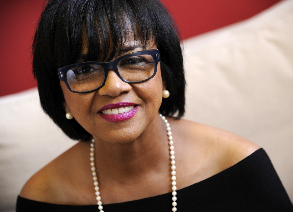 Cheryl Boone Isaacs is the first black president of the Academy of Motion Picture Arts and Sciences.