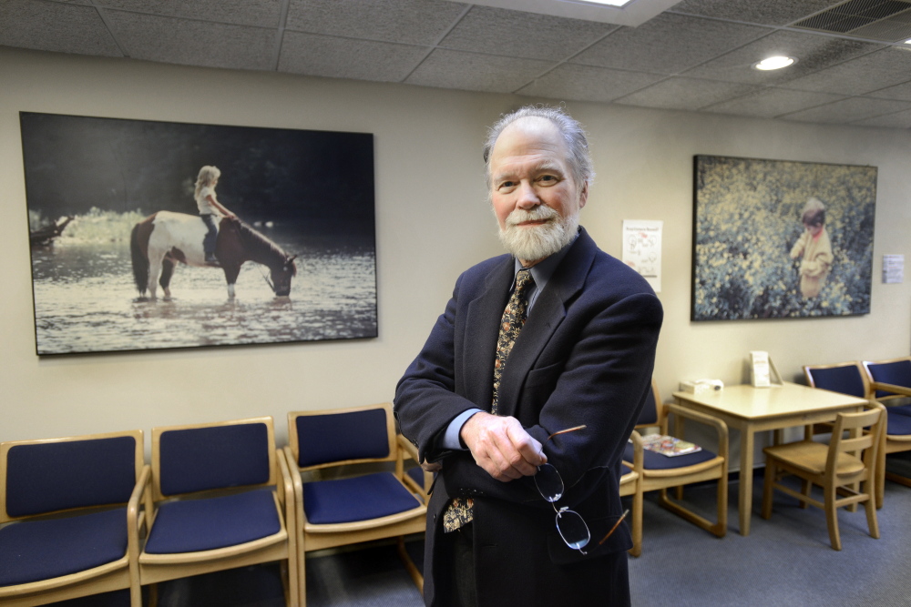 Dr. William McFarlane, a Maine Medical Center psychiatrist who created the PIER system, spends much of his time traveling around the U.S., teaching others how to implement the model. “This is very much a Maine product. It’s being used all over the country,” he said.