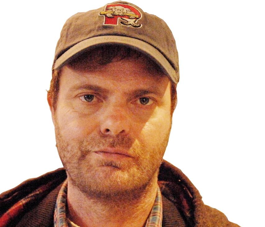 Actor Rainn Wilson’s title character wears a Portland Sea Dogs cap in the pilot episode of the new Fox TV show “Backstrom,” which premiered Thursday night.